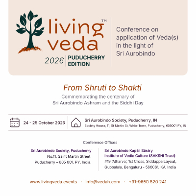 Living Veda 2026 I C on Application of V K in the Light of Sri Aurobindo__24-10-2026